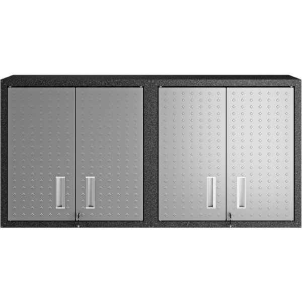 Fortress 30" Floating Garage Cabinet in Dark Grey - Set of 2