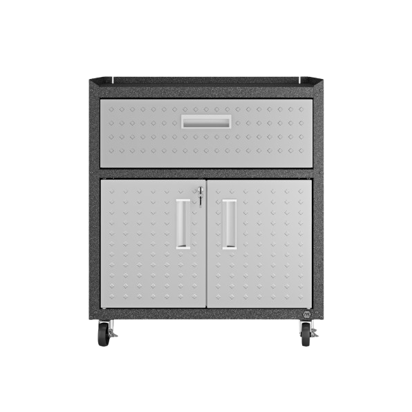 Fortress 30" Garage Rolling Cabinet in Dark Grey