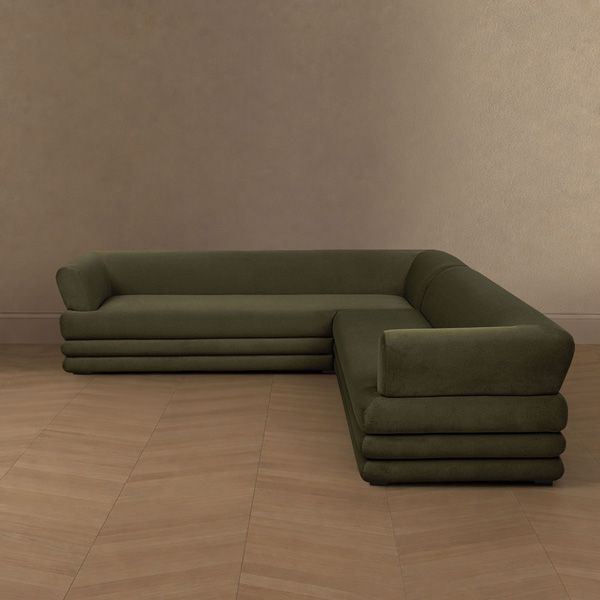 Royal 2-Piece Sectional in Green