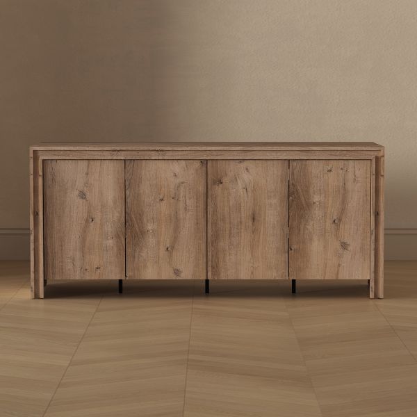 Corin 60" Sideboard in Brown (4-Door)