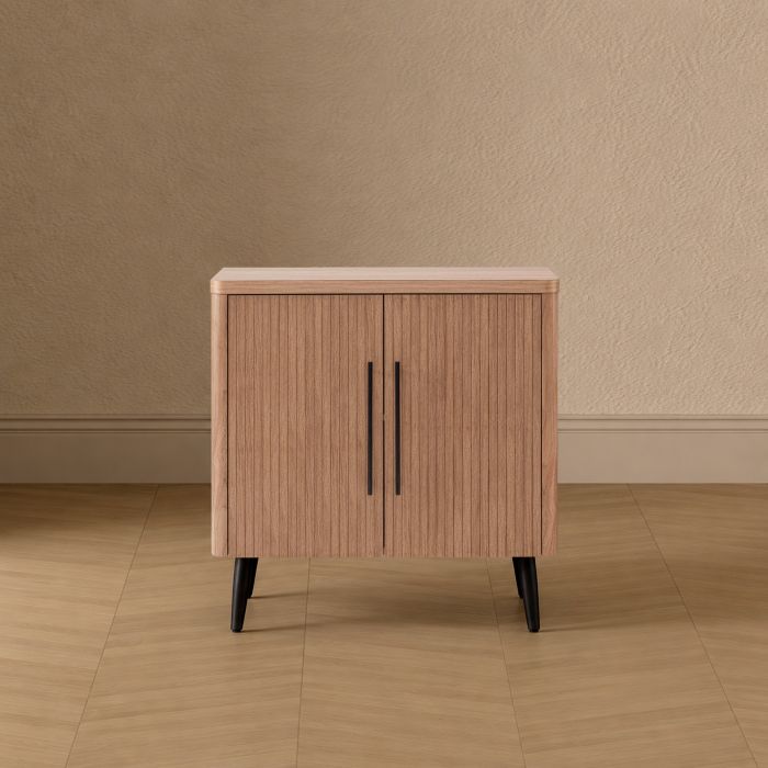 Jodie 31" Fluted Accent Cabinet