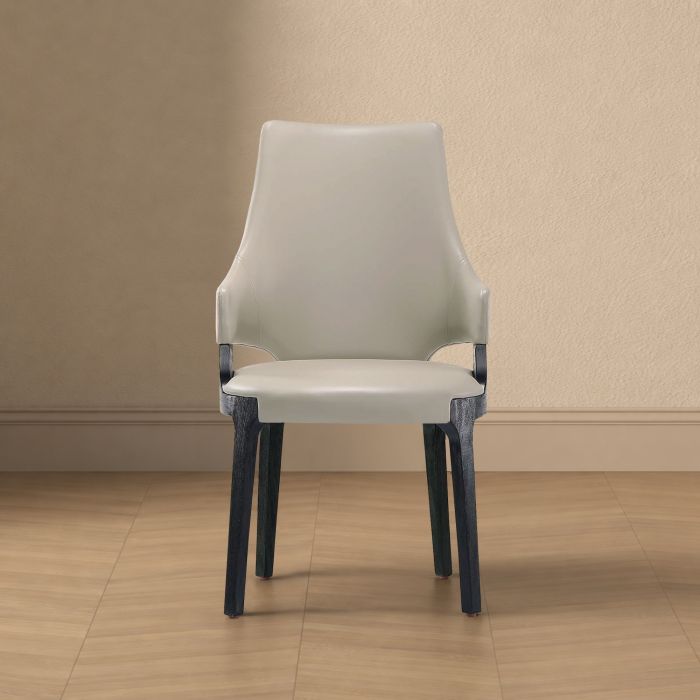 Kara Wood Upholstered Accent Chair