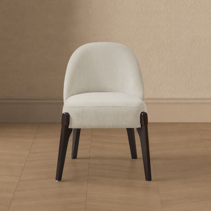 Oslo Chenille Wood Side Chair - Set of 2