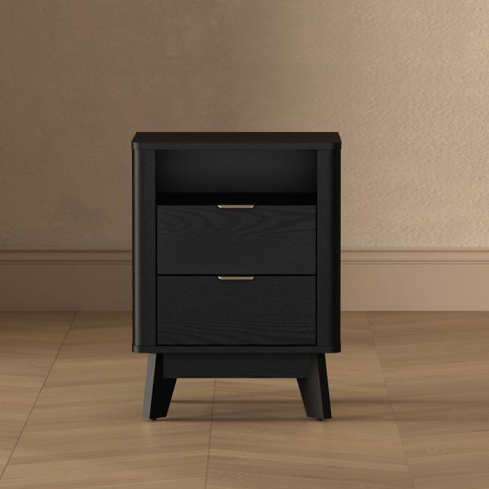 Orlen 2-Drawer Multi-Purpose Nightstand & End Table