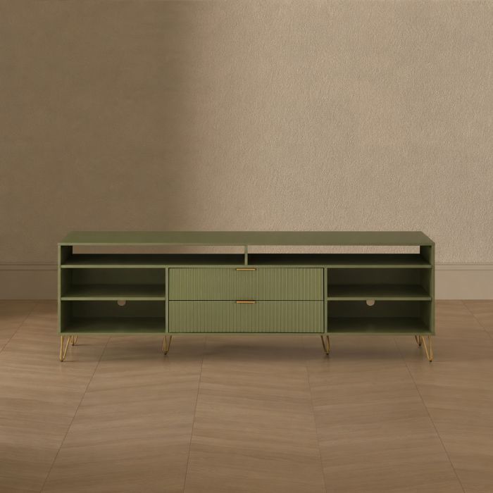Dumbo 85" Fluted TV Stand