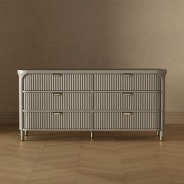 Park 68" Solid Wood Dresser (6-Drawer)