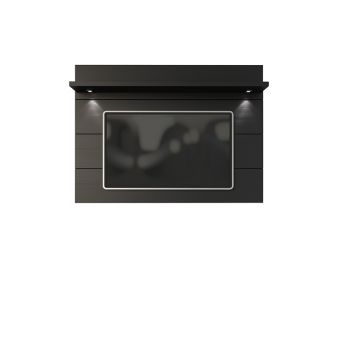 Cabrini Floating Wall TV Panel 2.2 in Black Matte