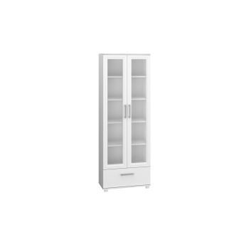Serra 1.0 5-Shelf Bookcase in White