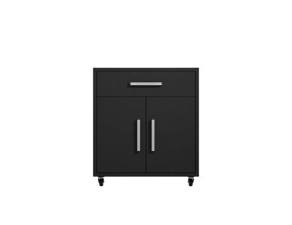 Eiffel 28" Garage Rolling Cabinet in Black