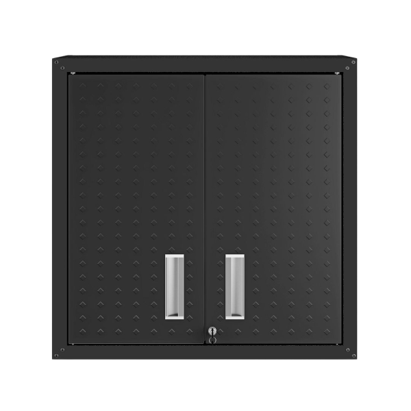 Fortress 30" Floating Garage Cabinet in Charcoal Grey