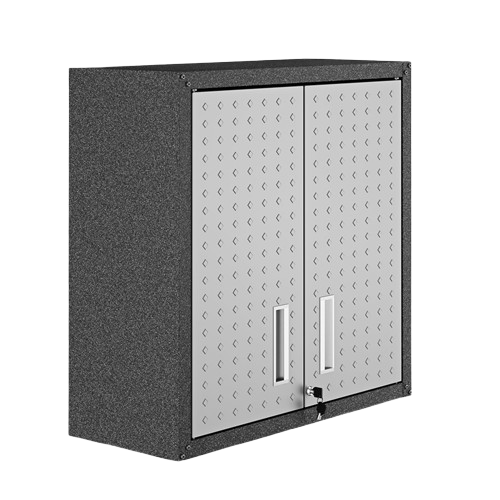 Fortress 30" Floating Garage Cabinet in Dark Grey