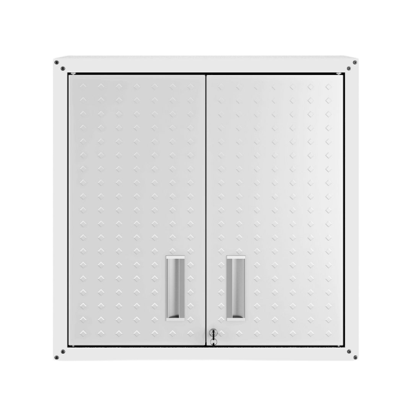 Fortress 30" Floating Garage Cabinet in White