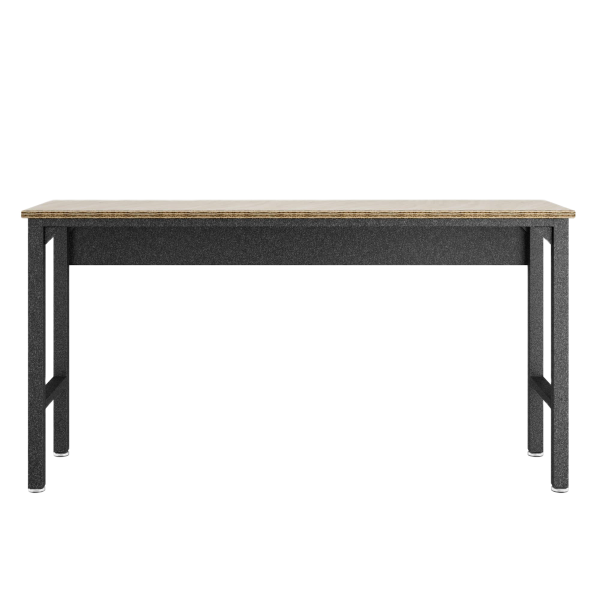 Fortress Garage Table in Dark Grey