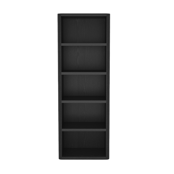 Rivington 28" Open Bookcase in Black