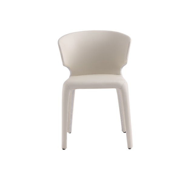 Conrad Upholstered Dining Chair in Cream - Set of 2