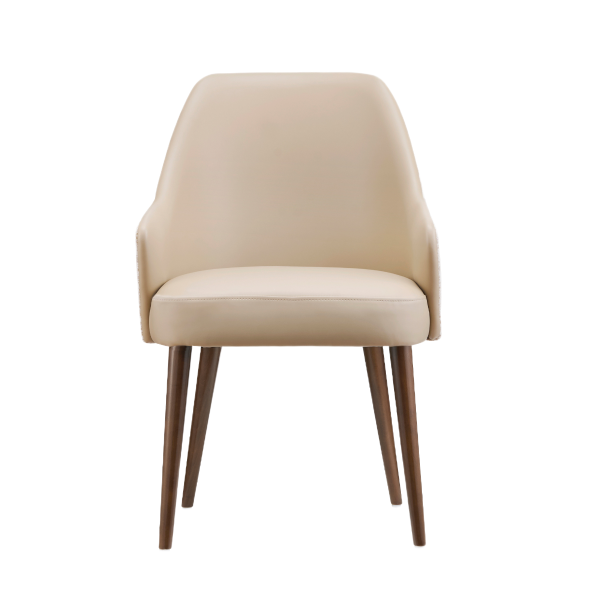 Solace Upholstered Armchair in Latte