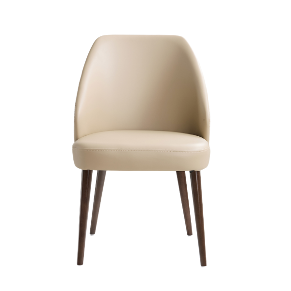 Solace Upholstered Side Chair in Latte - Set of 2