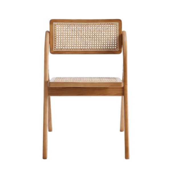 Lambinet Wood Folding Chair in Natural - Set of 2