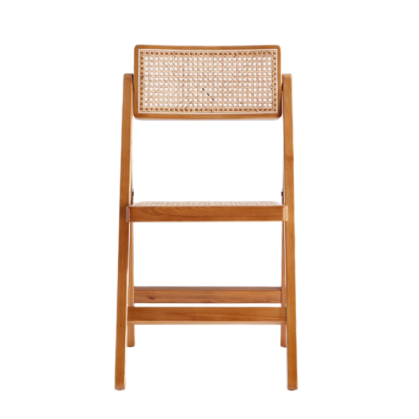 Pullman Wood Folding Chair in Natural - Set of 2