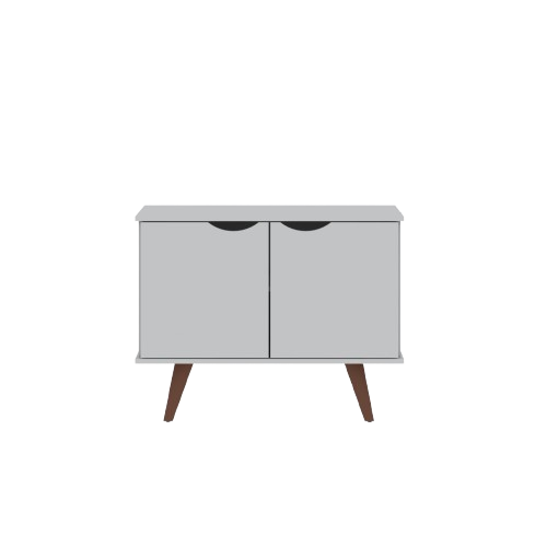 Hampton 33" Accent Cabinet in White