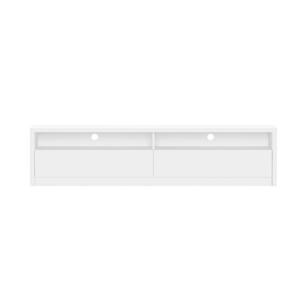 Duncan 70" TV Stand in White