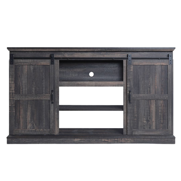 Myrtle 60" TV Stand in Antique Brown