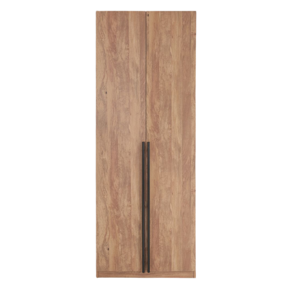 Lee 32" Wardrobe Closet in Golden Brown