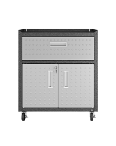 Fortress 30" Garage Rolling Cabinet in Dark Grey