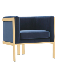 Paramount Velvet Armchair