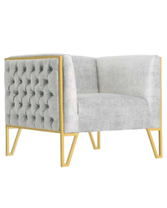 Vector Velvet Armchair