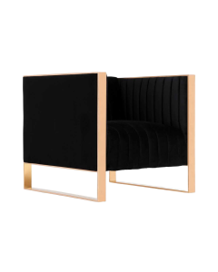 Trillium Velvet Armchair