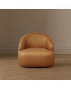 Lukas Upholstered Swivel Accent Chair