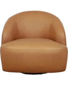 Lukas Upholstered Swivel Accent Chair
