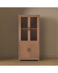 Jodie 31" Bookcase Cabinet (6-Shelf)