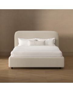Flair Rounded Upholstered Queen Bed