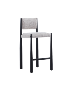 Lennor Metal Boucle Counter Stool