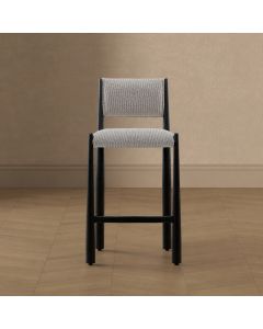 Lennor Metal Boucle Counter Stool