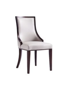 Grand Wood Vegan Leather Dining Chair - Set of 2