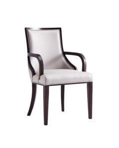 Grand Wood Vegan Leather Armchair