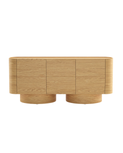 Solis 72" Solid Wood Sideboard (3-Door)